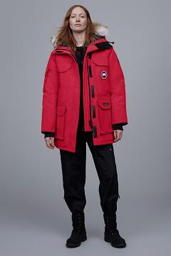 Chamarras Canada Goose Mujer México - Expedition Abrigos Rojos DE5948672